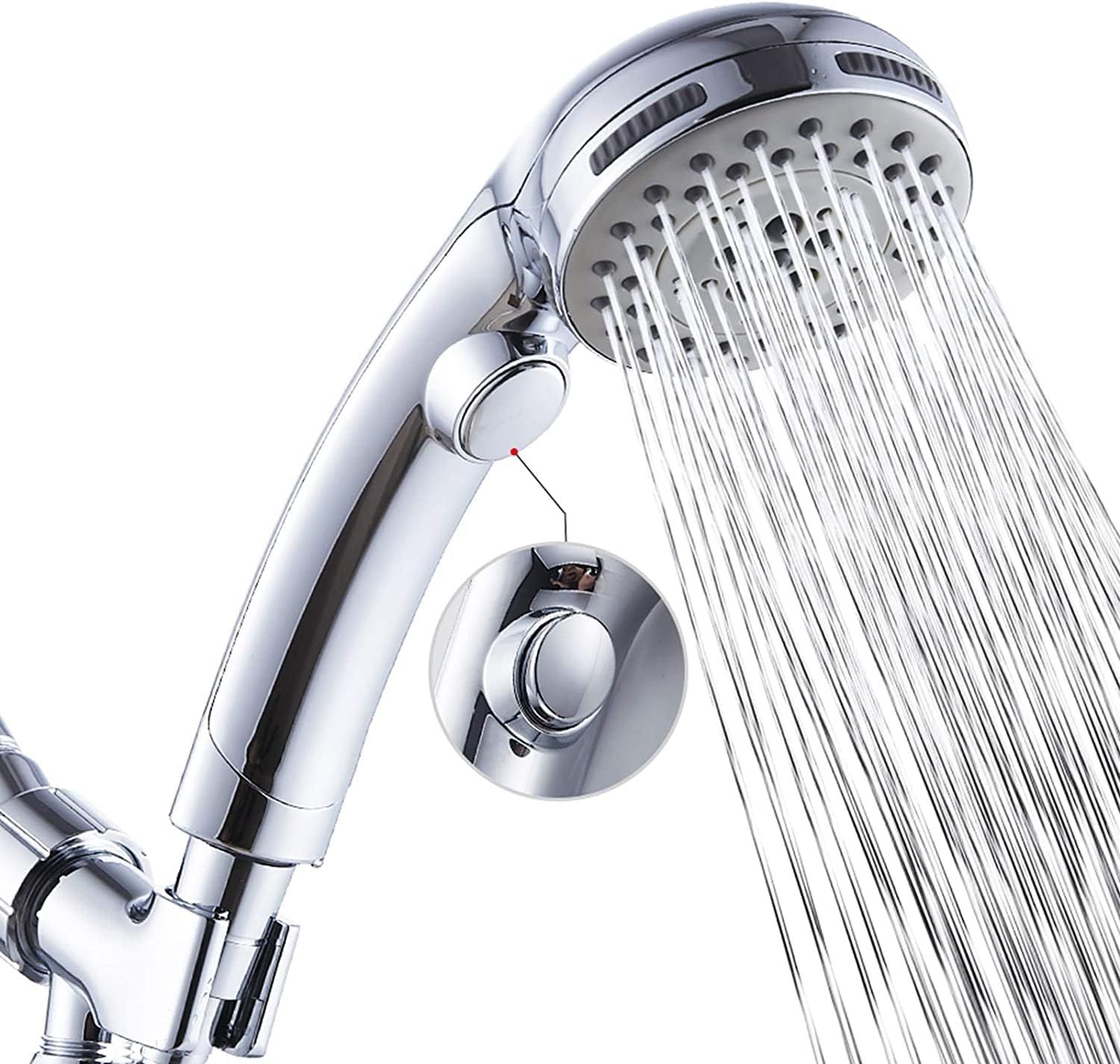 High Pressure Shower Head with - Spa & Wellness Paradies Braunschweig recension och pris