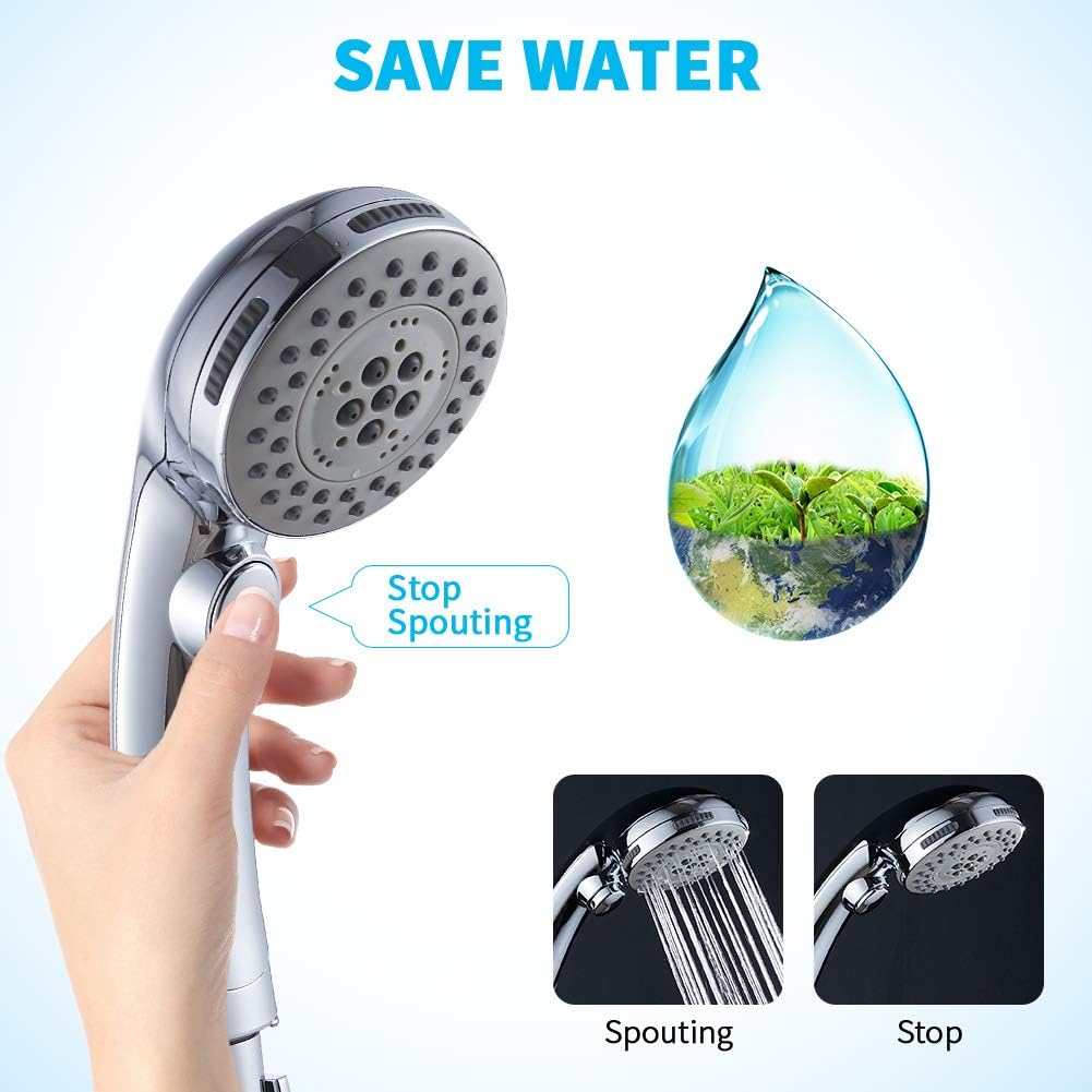 High Pressure Shower Head with - Spa & Wellness Paradies Braunschweig recension och pris