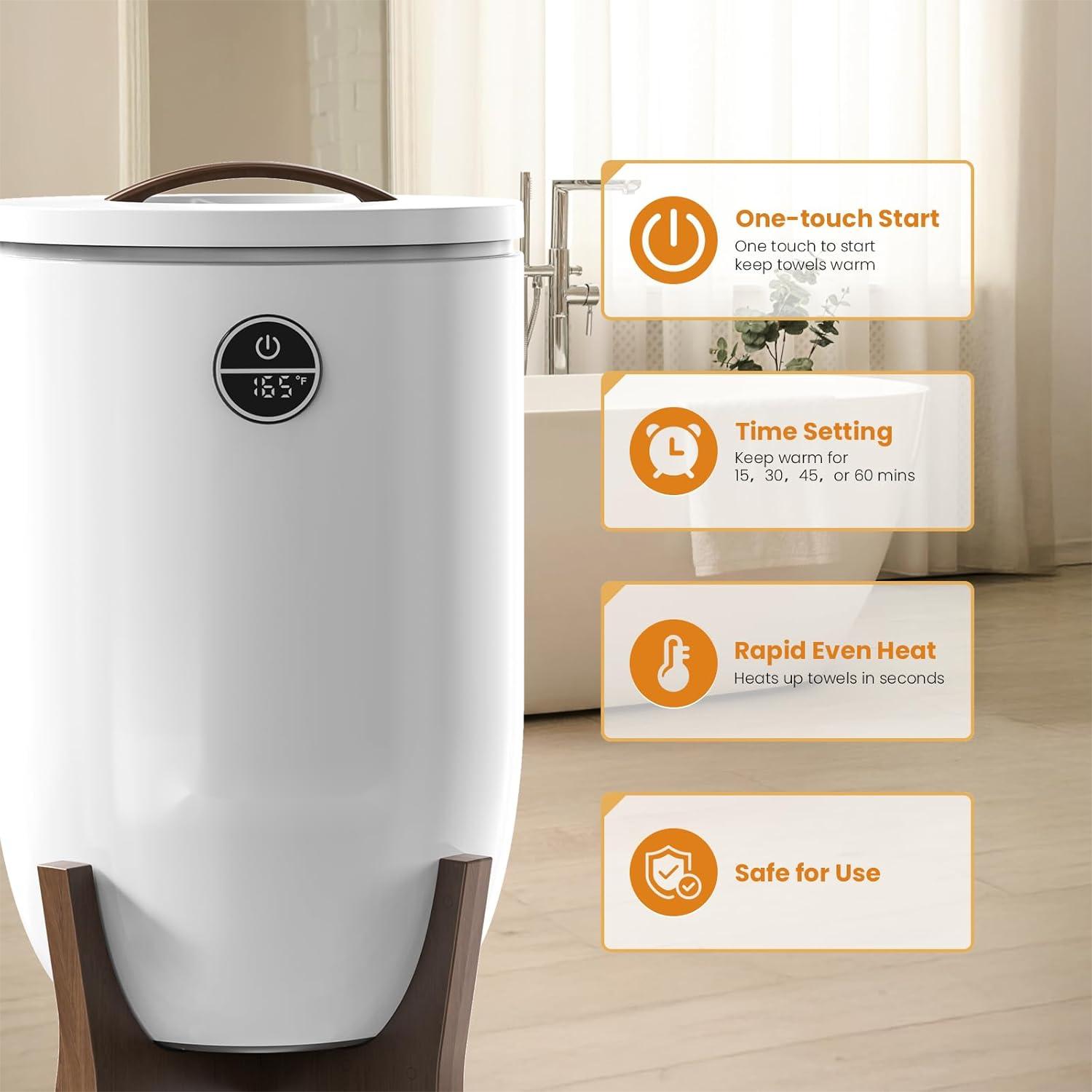 Multipurpose Towel Warmer Buck - Spa & Wellness Paradies Braunschweig recension och pris