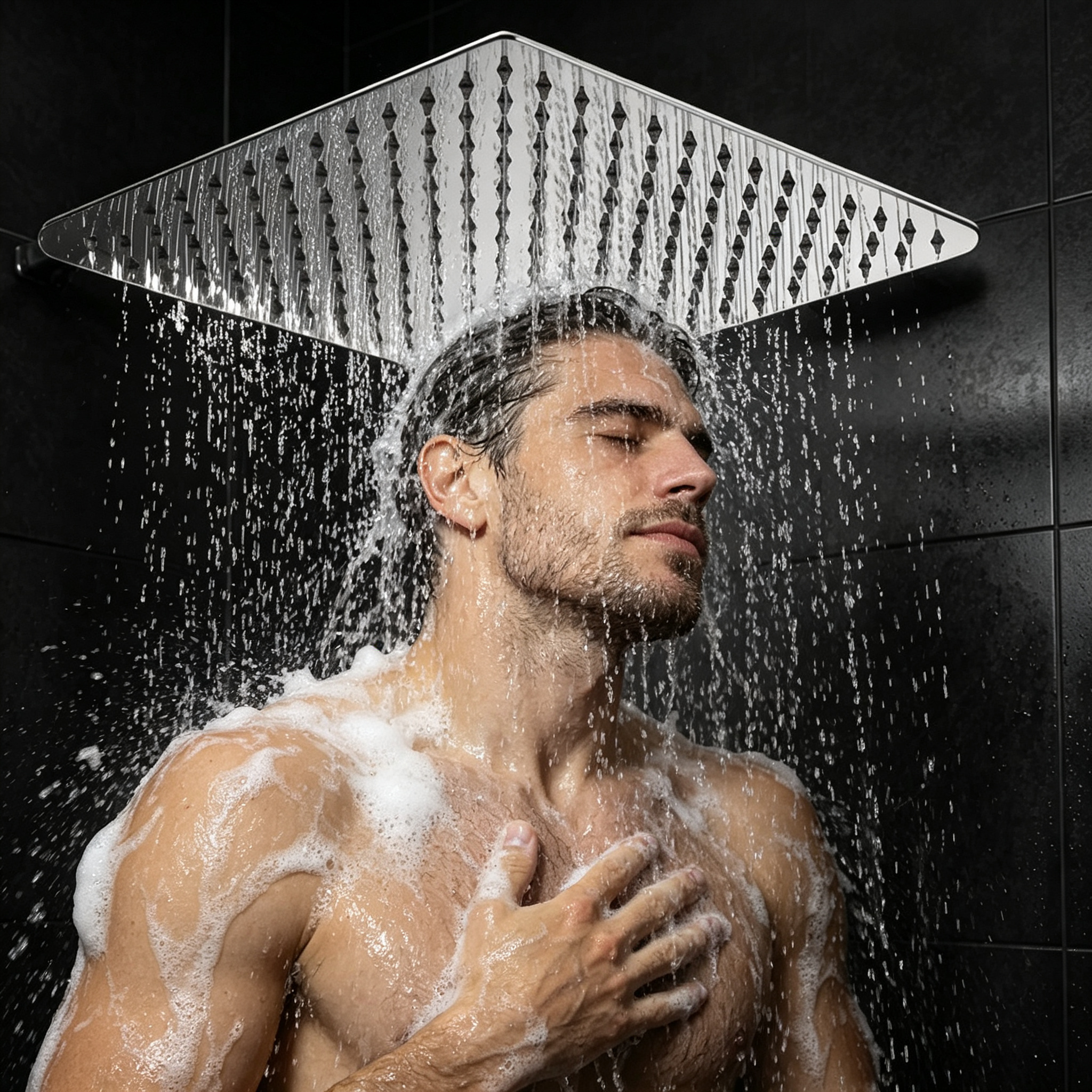 1 pc high-pressure shower head - Spa & Wellness Paradies Braunschweig recension och pris