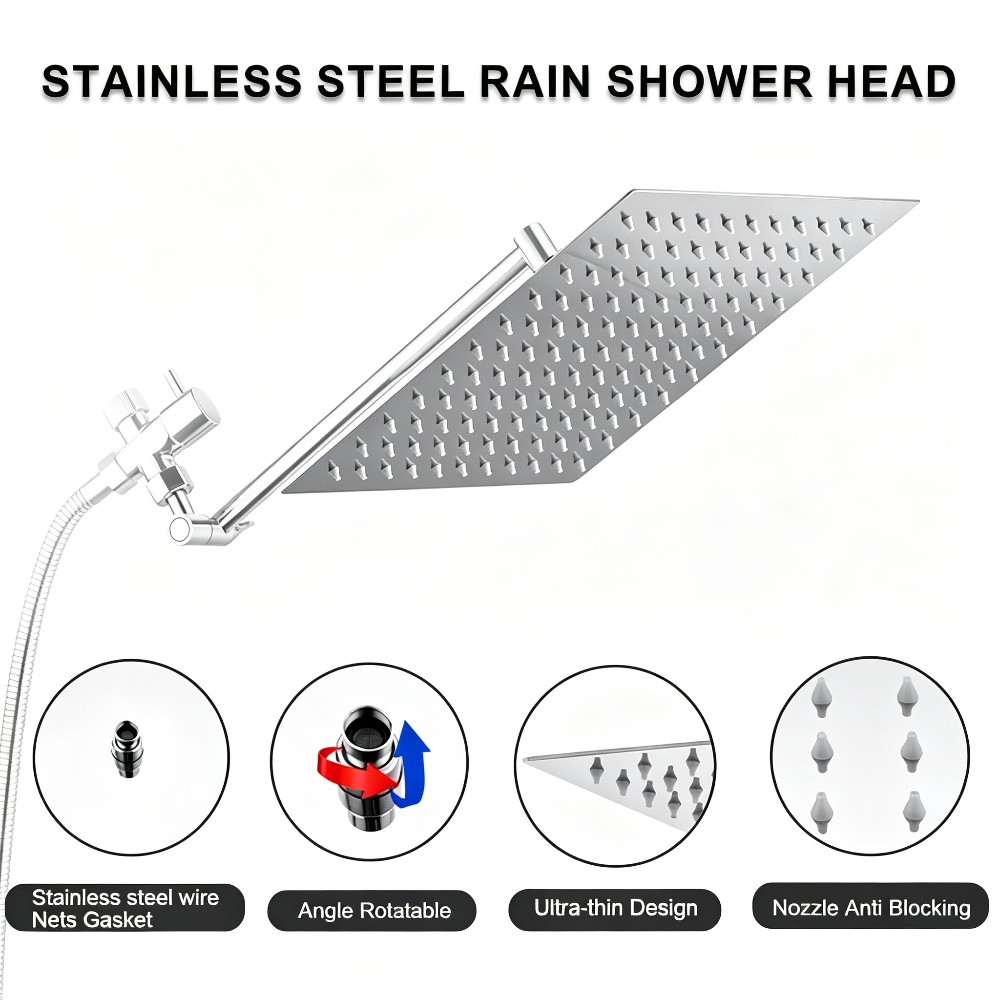 1 pc high-pressure shower head - Spa & Wellness Paradies Braunschweig recension och pris