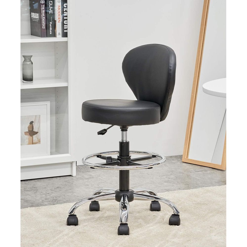 Set of 4 PVC Leather Swivel St - Spa & Wellness Paradies Braunschweig recension och pris