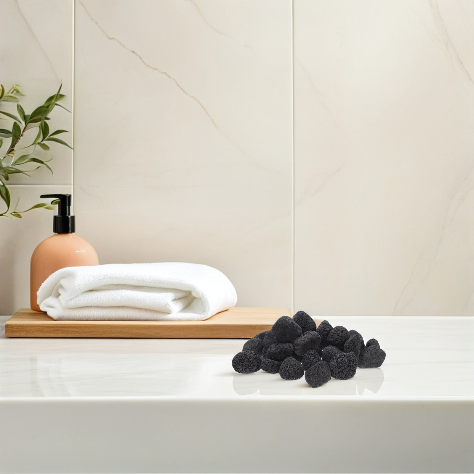 6 Bags Premium Basalt Sauna St - Spa Wellness Rockwell recension och pris