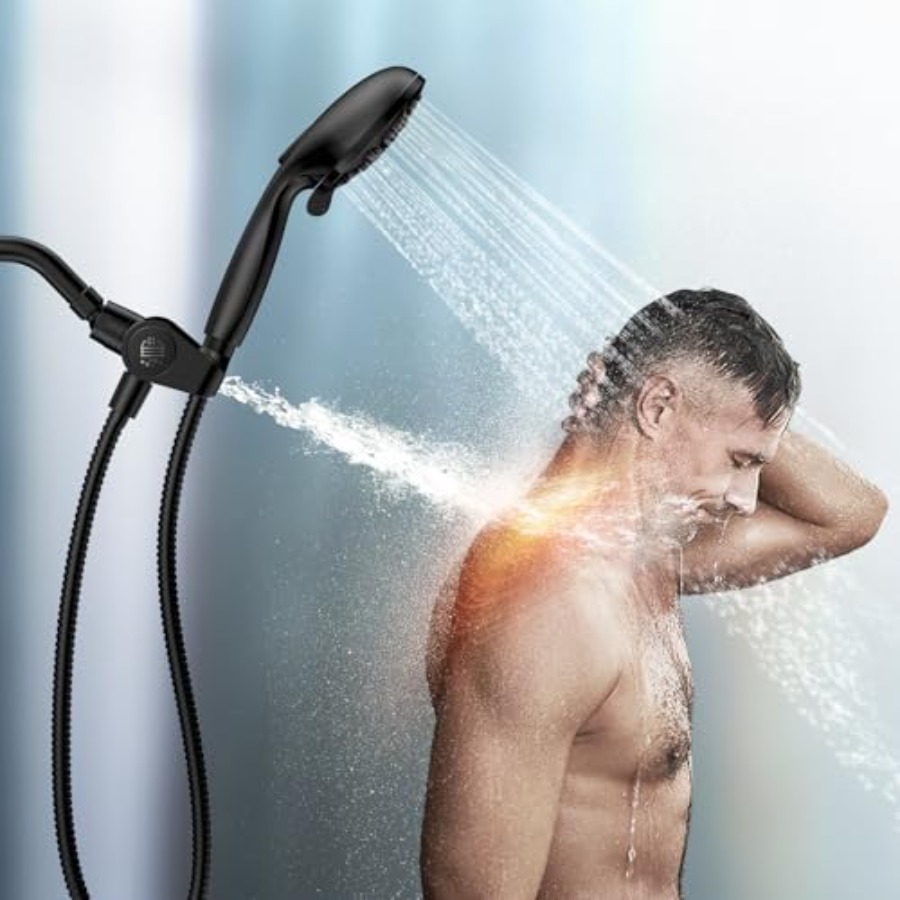 Filtered Shower Head with Hand - Spa & Wellness Paradies Braunschweig recension och pris
