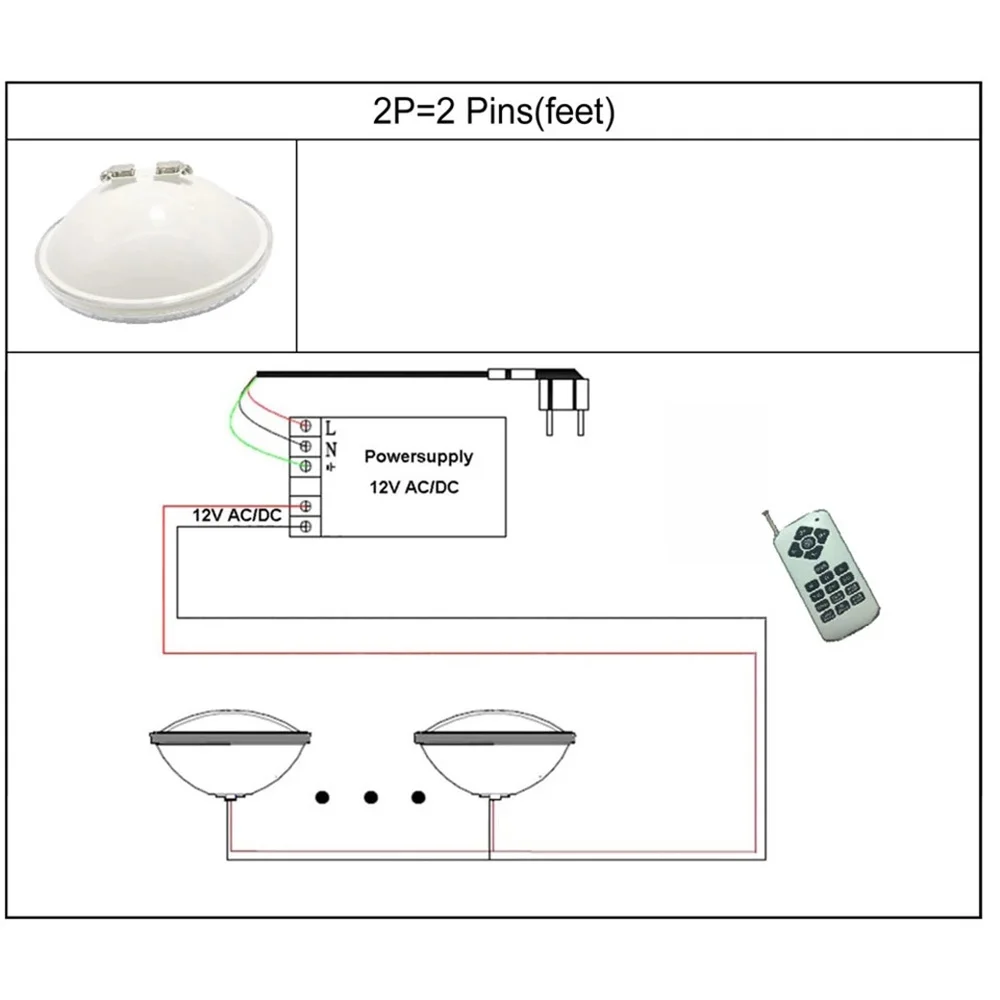 18W 25W RGB LED Underwater Lig - Xy Spa & Wellness George Town recension och pris